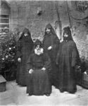 Армянские священники в Армянском квартале Иерусалима, 1906 год