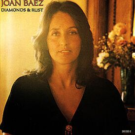 Обложка альбома Джоан Баэз «Diamonds & Rust» (1975)