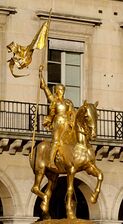 Статуя Жанны д’Арк, архитектор Эмманюэль Фремье (Emmanuel Frémiet, 1824—1910)