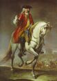 И.М. фон Шуленбург на коне