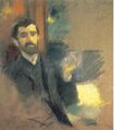 Джон Сарджент. Портрет Поля Эллё, ок. 1885—1889