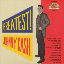 Обложка альбома Джонни Кэша «Greatest!» (1959)