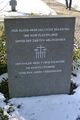 Мемориальная плита в память 4636 немецких солдат и 4019 беженцев
