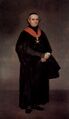 Прогрессивный священник Хуан Льоренте со знаком ордена. Портрет работы Франсиско Гойи.