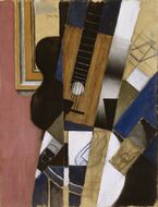 Х. Грис. Гитара и трубка. 1913