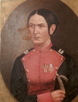 Портрет Хуаны Асурдуй, ок. 1857 года.