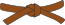 Judo brown belt.svg