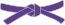 Judo purple belt.svg