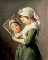 Элизабет Виже-Лебрен. Дочь художницы, 1787