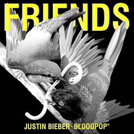 Обложка сингла Джастина Бибера и BloodPop «Friends» (2017)