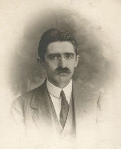 Л. Б. Кафенгауз в 1918 году