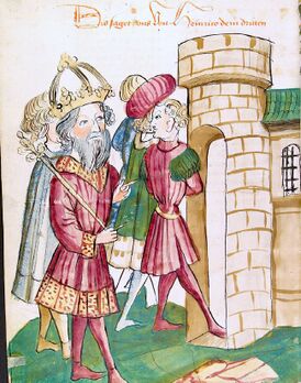 Император Генрих II заключает в тюрьму Пандульфа IV