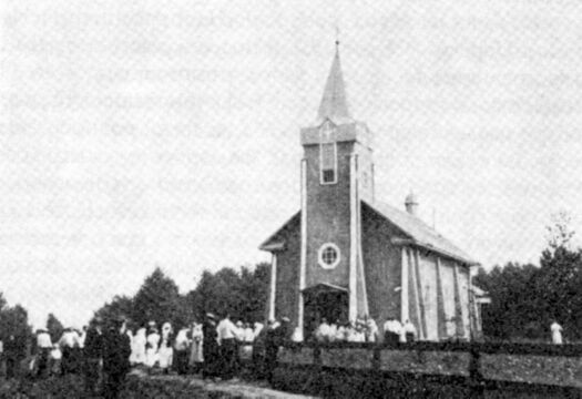 Кирха в Калливере. 1943 год