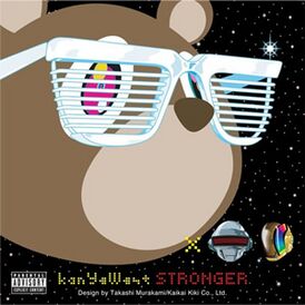 Обложка сингла Канье Уэста «Stronger» (2008)