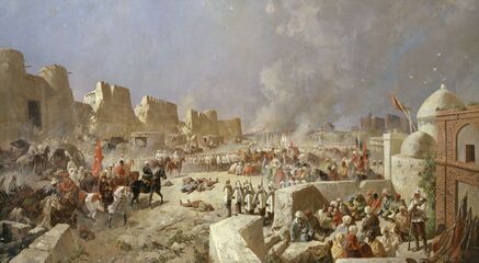 Н. Н. Каразин. «Вступление русских войск в Самарканд 8 июня 1868 года». 1888 год