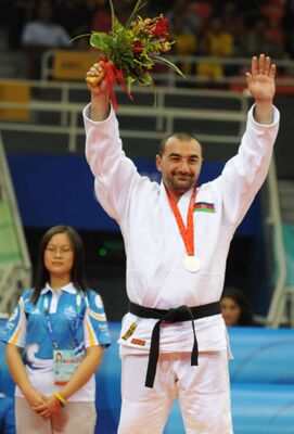 Керим Сардаров на церемонии награждения Паралимпийских игр 2008