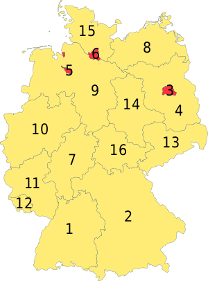 Karte Deutsche Bundesländer (nummeriert).svg