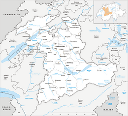 Штауббах — на карте (Берн (кантон))