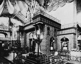 Каслинский чугунный павильон на Нижегородской выставке 1896 года