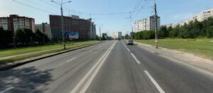 Проезжая часть Казанского шоссе