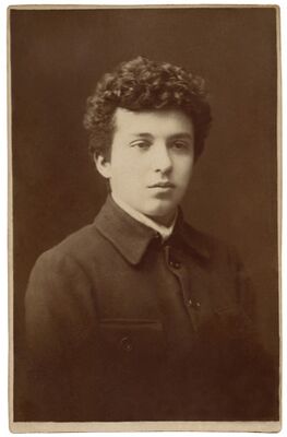 Антон Керсновский во время обучения за границей, середина 1920-х годов