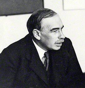 Джон Мейнард Кейнс на Бреттон‑Вудской конференции