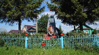 Памятник жителям Хабарского, погибшим в Великой Отечественной Войне