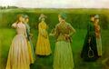 «Воспоминания» — картина бельгийского художника Фернана Кнопфа. 1889
