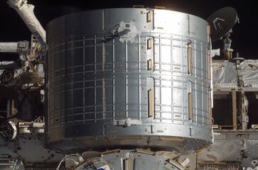 STS-123 — «Кибо» пристыкован к модулю МКС «Гармония»