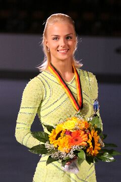 Киира Корпи на турнире Nebelhorn Trophy 2009