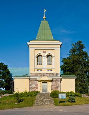 Колокольня церкви в Киркконумми