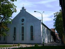 Старейший[63] действующий баптистский храм в Европе на правом берегу реки Данге в Новом городе Клайпеды