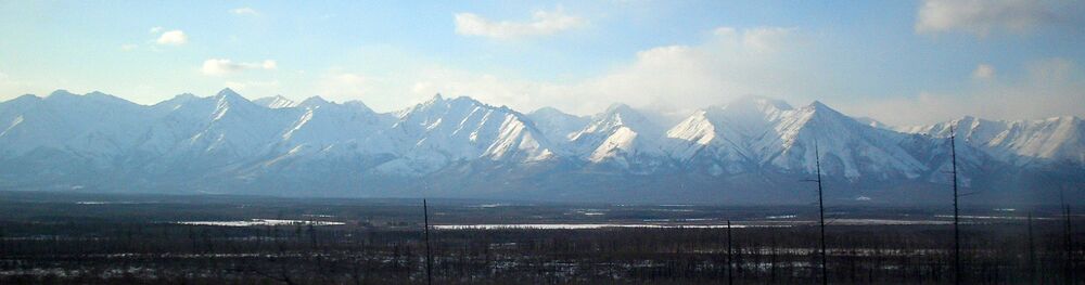 Хребет Кодар Забайкальского края Восточной Сибири