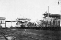 Kolpino railway station 1890years.jpg