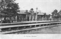 Вокзал станции Котлас, начало XX века