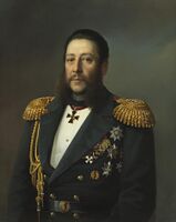 Портрет адмирала Николая Карловича Краббе, 1874 г. (ГЭ)