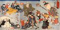 Ксилография Семи богов счастья Утагавы Куниёси