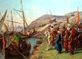 Мехмед II при осаде Константинополя