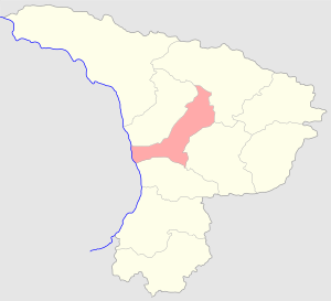Сенакский уезд на карте