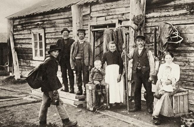 Квены в Северной Швеции. 1926 год