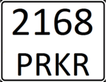 Kyrgyzstan tractor-trailer license plate (old).png