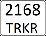 Kyrgyzstan tractor license plate (old).png