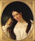 Портрет Марии Малибран (1834). Лувр