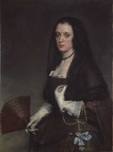 Диего Веласкес. Дама с веером, ок. 1648