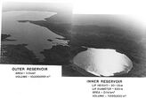 Озеро Чаган, затопленная воронка подземного взрыва Чаган, 170 кт на глубине 178 м