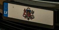 Latvia presidential license plate.jpg