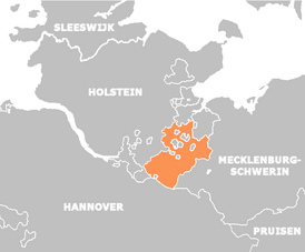 Лауэнбург в 1848 году
