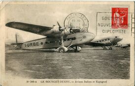 SM.74, аэродром Ле-Бурже, 1935 год