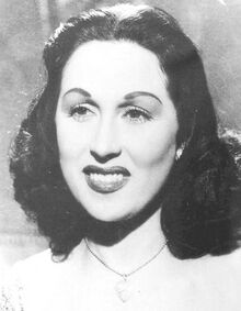 Лейла Мурад. Фотография 1950-х годов.