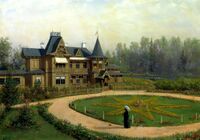 «Дача», 1892. Луганский областной художественный музей, Украина